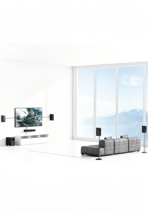 Soundbar Hiwill-Audio 5.1.2 Surround Wood Finish-0