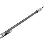 Moroso Stainless Steel Braided Dipstick with 1/4 NPT Bung Vehicle Fit-0