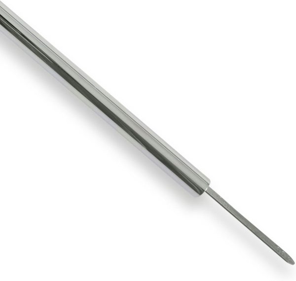 Mr Gasket Polished Aluminum Braided Dipstick for 1980‑Up SBC Engine-4