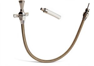 Lokar TD-30C4FM Center Machined Aluminum Engine Dipstick-0