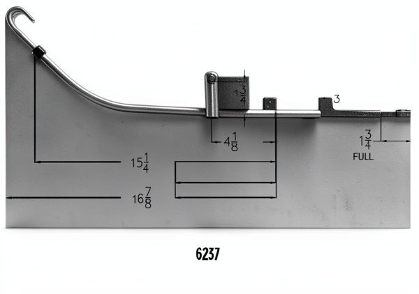 Mr. Gasket Oil Dipstick for Chevrolet 80-82 Chrome 6237-5