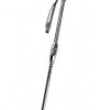 Mr Gasket Polished Aluminum Braided Dipstick for 1980‑Up SBC Engine-1