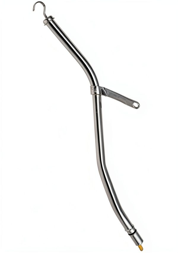 Mr Gasket Transmission Fluid Dipstick with Chrome Steel Tube 9765-0