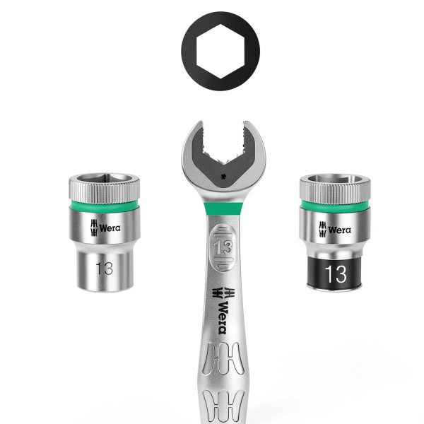 Wera Tool-Check Plus Bit Ratchet Set with Metric Sockets- 39 Piece Kit-2