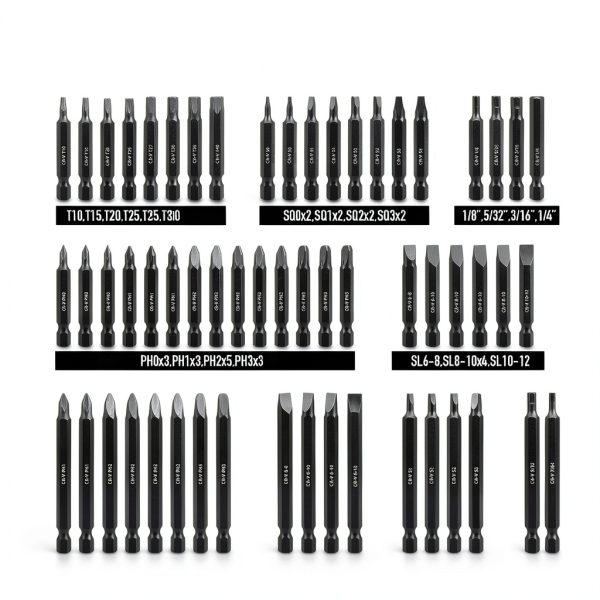 Ultimate Screwdriver Bit Set by SEDY Chrome Vanadium Steel Driver Kit-1