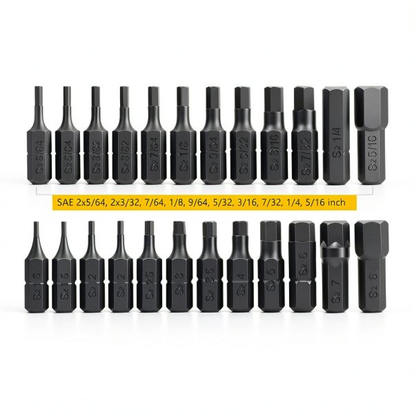 AEJ 49-Piece Screwdriver Bit Set with 1/4" Hex Torx Phillips S2 Steel-1