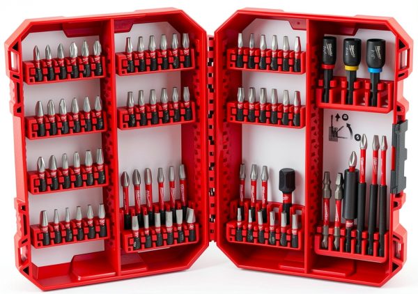 Milwaukee Shockwave Impact Driver Bit Set 80PC X3 Steel Wear Guard-1