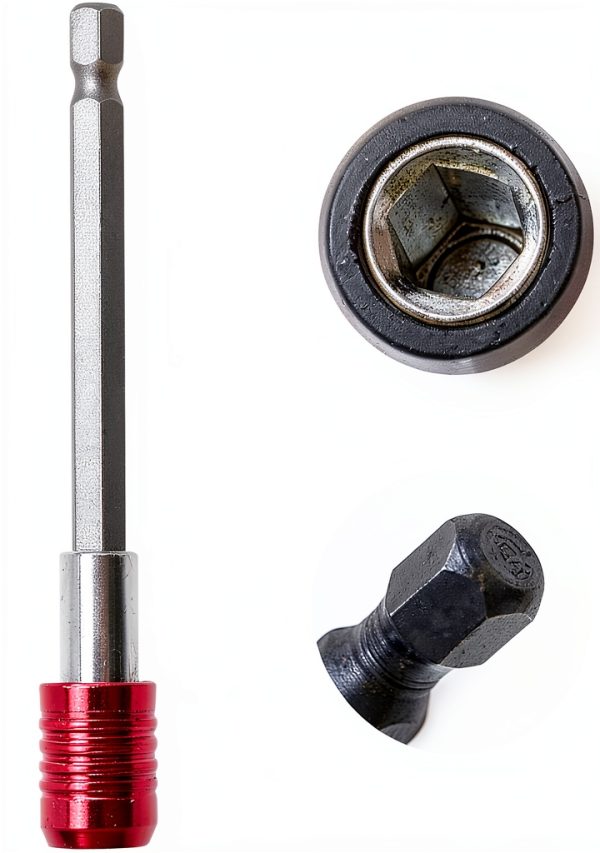 Magnetic Drill Bit Holders ProGear 3‑Pack Quick‑Release Hex Shank Bars-3