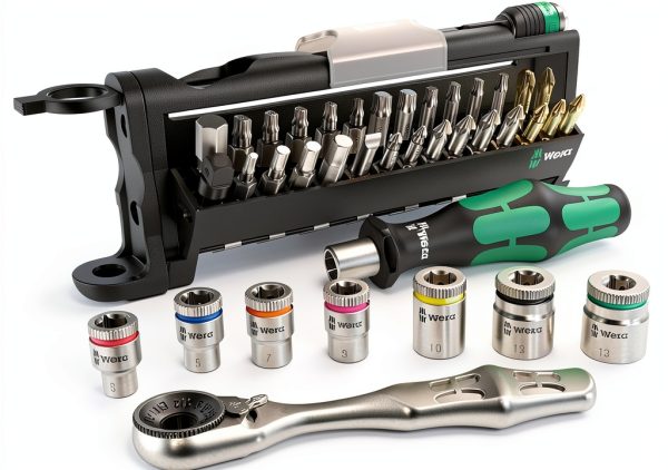 Wera Tool-Check Plus Bit Ratchet Set with Metric Sockets- 39 Piece Kit-1