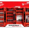 Milwaukee Shockwave Impact Driver Bit Set 74 Piece 48-32-4062-1