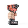 Magnetic Bit Holder for Milwaukee M12 Driver & Drill Red Right Side-1