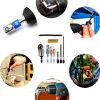 Flexible Drill Bit Extension Set FOUUA 105° Angle Shaft Socket Adapter-5