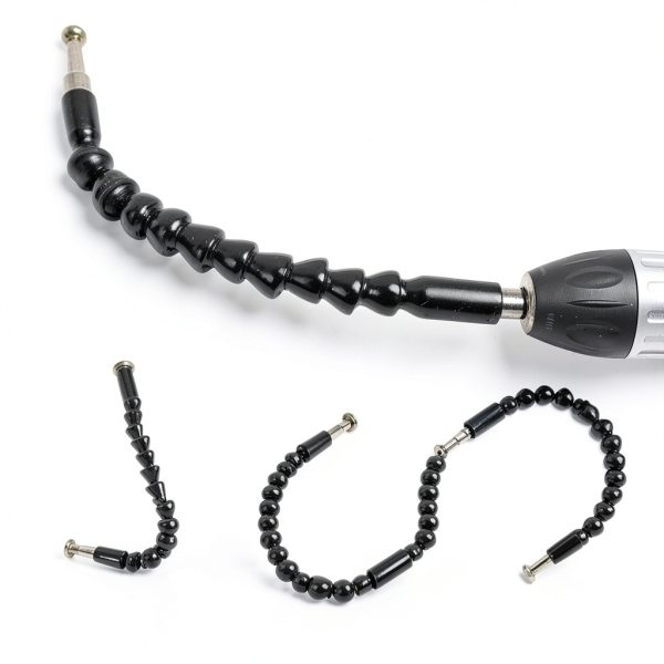 Flexible Drill Bit Extension Set FOUUA 105° Angle Shaft Socket Adapter-1