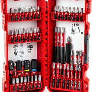 Milwaukee Shockwave Impact Duty Driver Bit Set 54Pc Wear Guard Tip-0