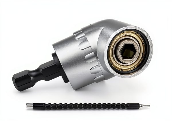 Flexible Drill Bit Extension Set FOUUA 105° Angle Shaft Socket Adapter-2